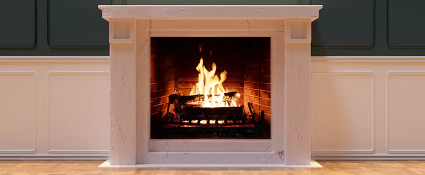 Decorative Electric Fireplace Installation in Hinsdale, Illinois