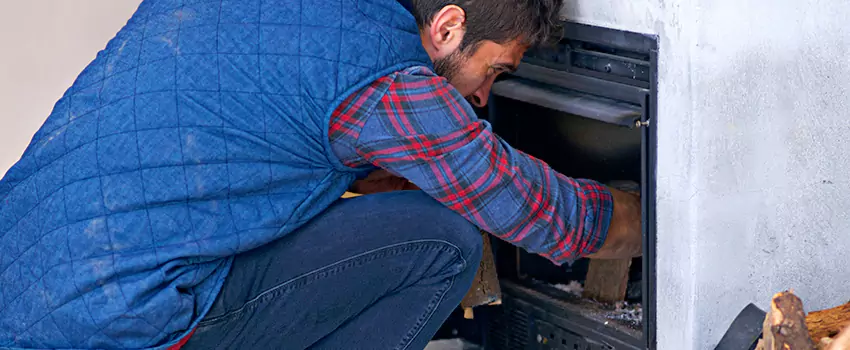 Gas Fireplace Inspection in Hinsdale, Illinois