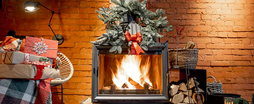 Travis Industries Linear Gas Fireplace Installation in Hinsdale, Illinois