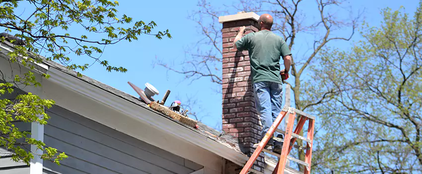 Vinyl and PVC Chimney Flashing Installation in Hinsdale, IL