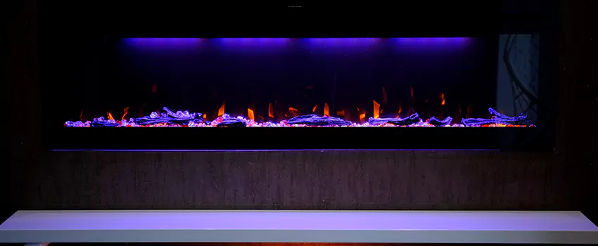 Dynamic Flame Color Fireplace Installation in Hinsdale, IL