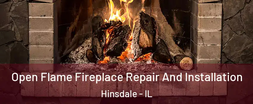  Open Flame Fireplace Repair And Installation Hinsdale - IL